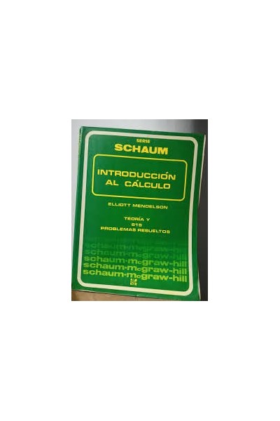 Teoría y problemas de introducción al cálculo. Teoría y 615 Problemas Resueltos.